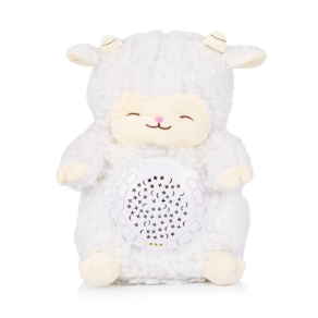 Chipolino Агънце - Плюшена играчка/проектор с музика