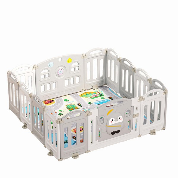 Продукт Moni Penguin - Ограда сгъваема 150/150 с музика - 0 - BG Hlapeta