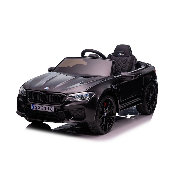 Акумулаторна кола BMW M5, EVA гуми, коженa