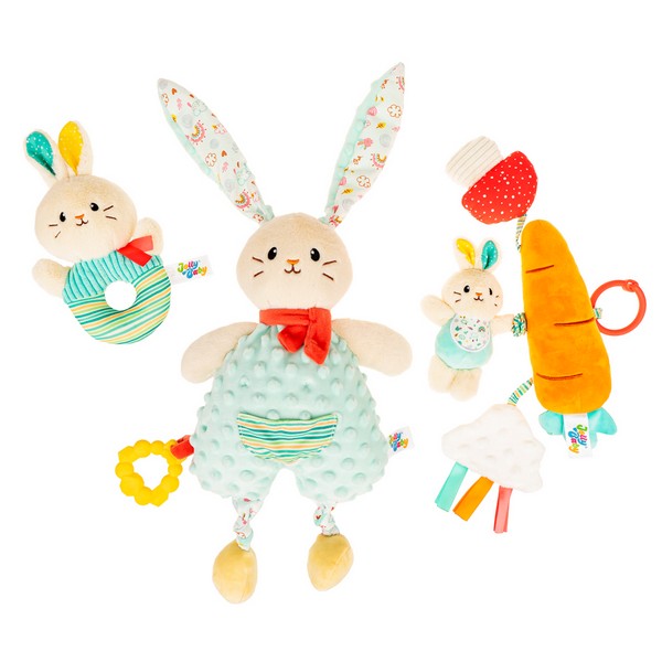 Продукт Jollybaby - Комплект с играчки Rabbit - 0 - BG Hlapeta