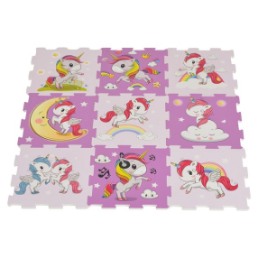 Moni Toys Unicorns - Мек пъзел с принт