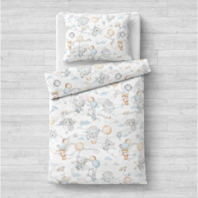 Galix Коала с балон - Детски спален комплект, 3 части