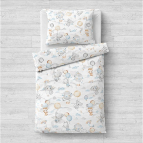 Galix Коала с балон - Детски спален комплект, 3 части