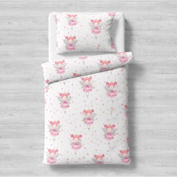 Galix Фея - Детски спален комплект, 3 части