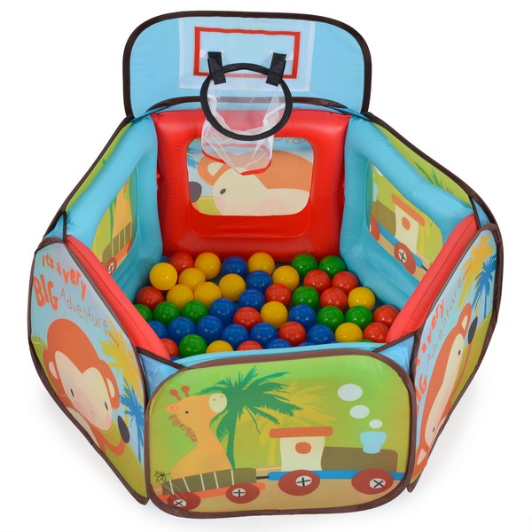 Moni Toys Joyfull - Надуваем басейн с топки