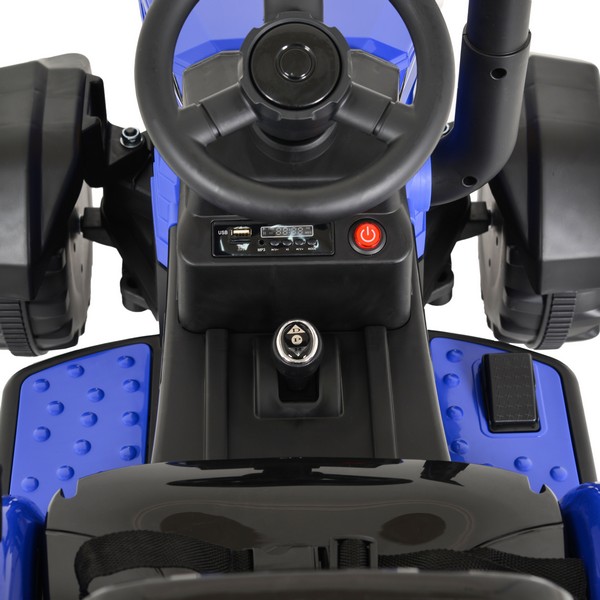 Продукт Акумулаторен трактор с ремарке Rancher 12V с музика и светлини - 0 - BG Hlapeta