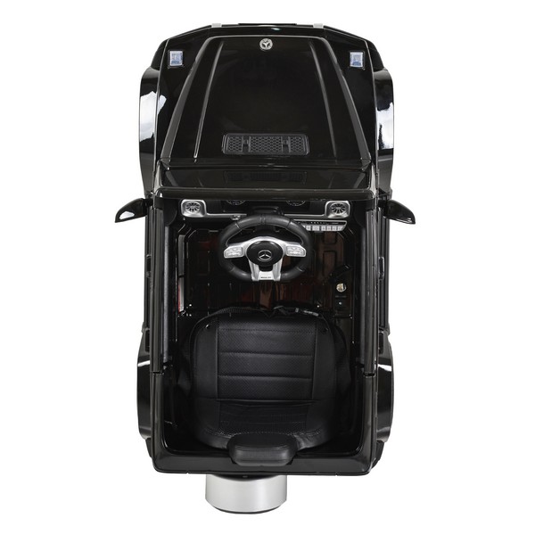 Продукт Акумулаторен джип Mercedes-AMG G63 12V, с меки гуми и кожена седалка - 0 - BG Hlapeta