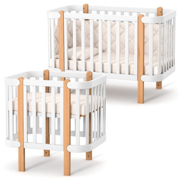 Продукт Veres Монако - ПРОМО Комплект, Бебешко креватче с падаща страна - 0 - BG Hlapeta
