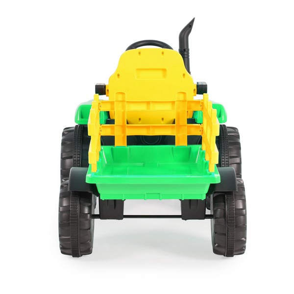 Продукт Акумулаторен трактор с ремарке Rancher 12V с музика и светлини - 0 - BG Hlapeta