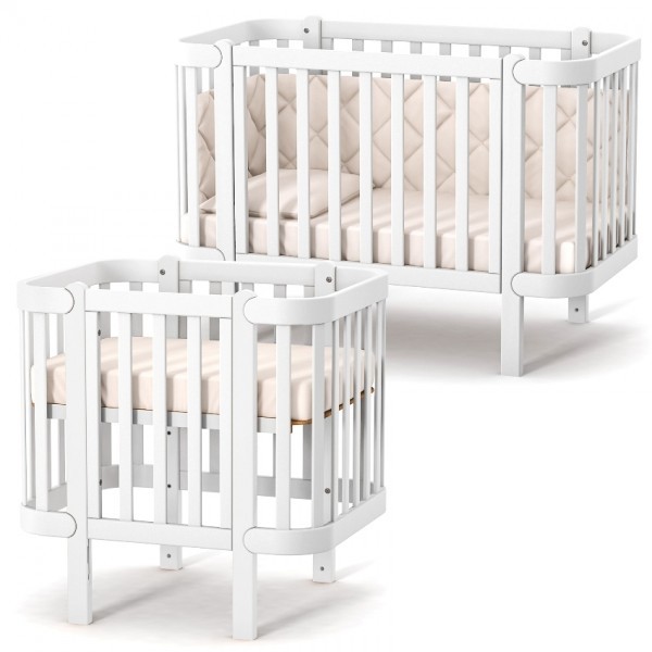 Продукт Veres Монако - ПРОМО Комплект, Бебешко креватче с падаща страна - 0 - BG Hlapeta