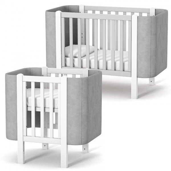 Продукт Veres Монако - ПРОМО комплект, Велурено бебешко легло (120x60 см), Лимитирана колекция - 0 - BG Hlapeta