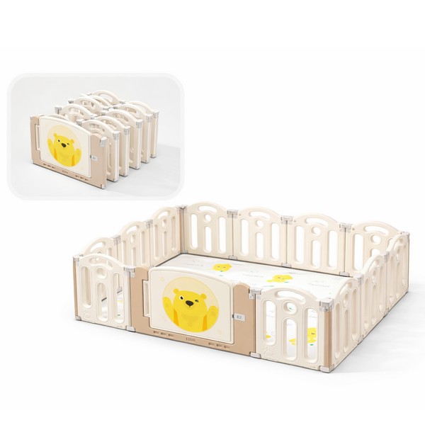 Продукт Moni TeddyLand - Ограда сгъваема 160/120  - 0 - BG Hlapeta