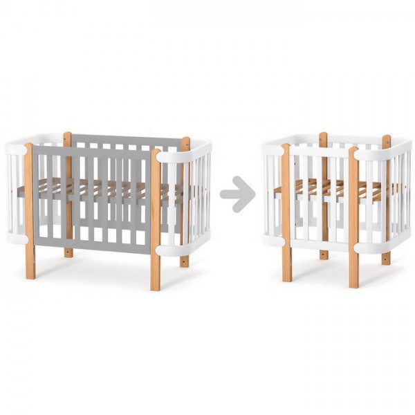 Продукт Veres Монако - ПРОМО Комплект, Бебешко креватче с падаща страна - 0 - BG Hlapeta