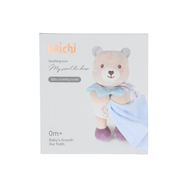 Продукт Chipolino - Бебешка мека играчка за гушкане Мече син - 0 - BG Hlapeta