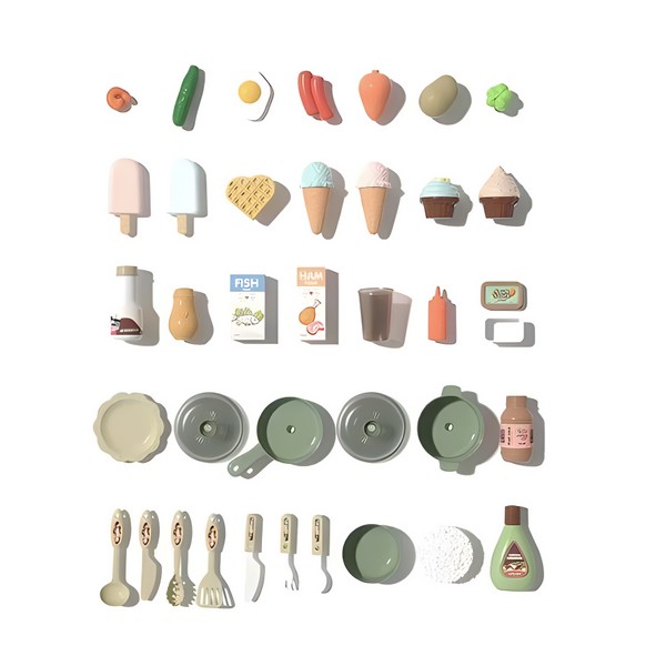 Продукт Кухня с аксесоари и течаща вода - 0 - BG Hlapeta