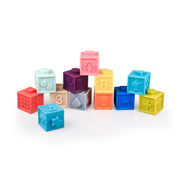 Продукт Chipolino - Бебешки меки кубчета за игра с цифри 12 бр. - 0 - BG Hlapeta