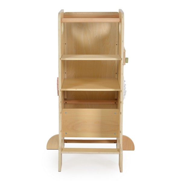 Продукт Moni toys Big Ben - Дървена обучителна кула 4 в 1 - 0 - BG Hlapeta