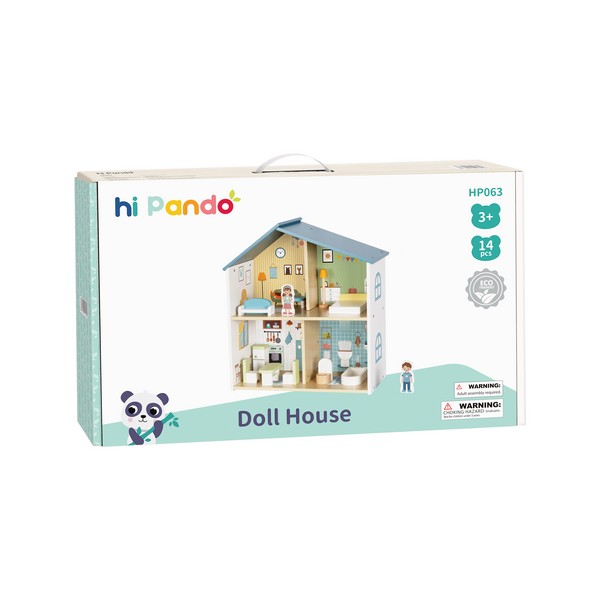 Продукт Hi Pando - Дървена къща - 0 - BG Hlapeta