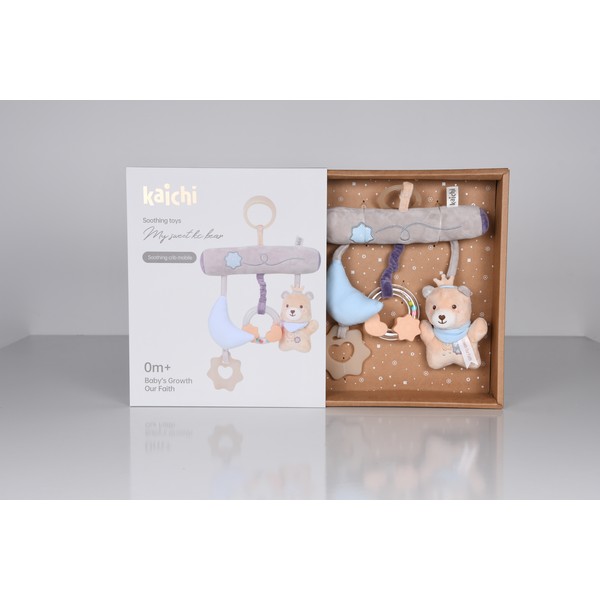 Продукт Chipolino - Беб. играчка за количка и легло Мече/Лун - 0 - BG Hlapeta