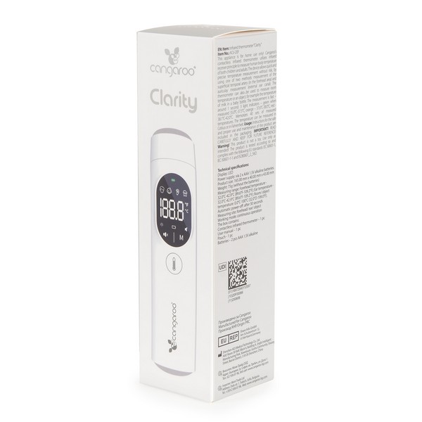 Продукт Cangaroo Clarity - Инфрачервен термометър - 0 - BG Hlapeta