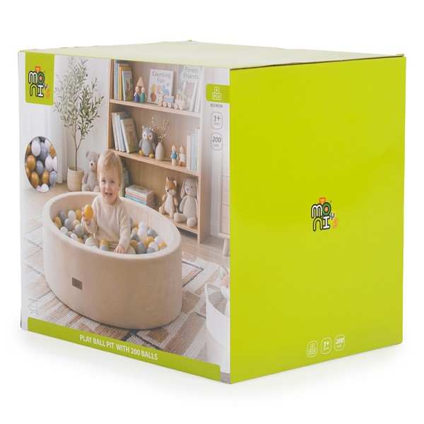 Продукт Moni Toys New - Басейн мек, с 200 топки - 0 - BG Hlapeta