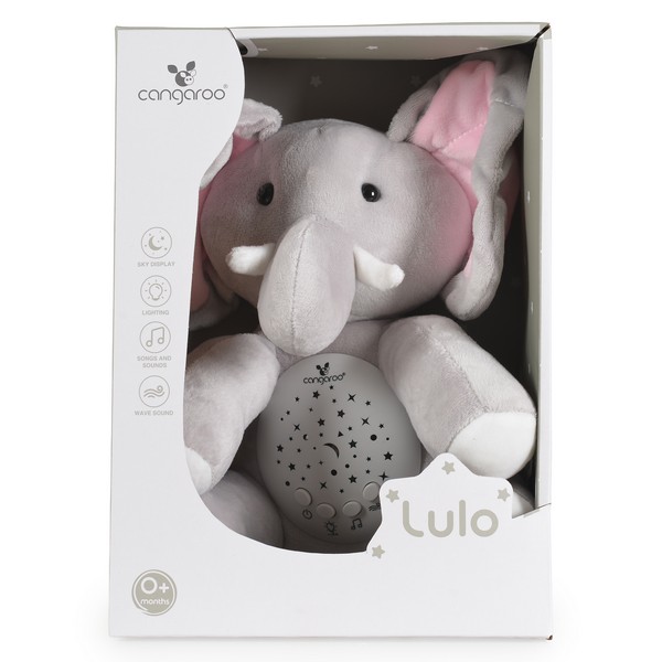 Продукт Cangaroo Lulo - Нощна лампа и прожектор с бял шум - 0 - BG Hlapeta