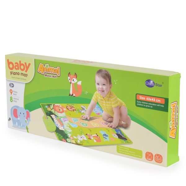 Продукт Ozen star - Бебешко музикално килимче - 0 - BG Hlapeta