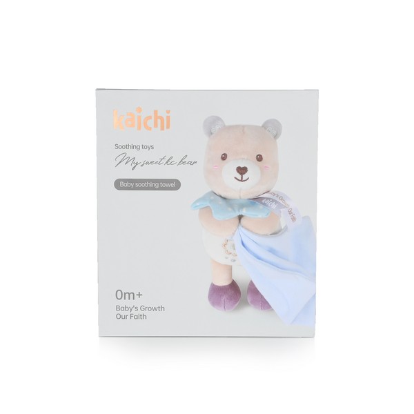 Продукт Chipolino - Бебешка мека играчка за гушкане Мече син - 0 - BG Hlapeta