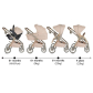 Продукт Cangaroo Unique - Комбинирана количка 3 в 1. - 16 - BG Hlapeta