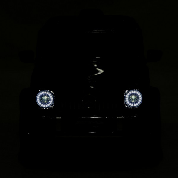 Продукт Акумулаторен джип Mercedes-AMG G63 12V, с меки гуми и кожена седалка - 0 - BG Hlapeta
