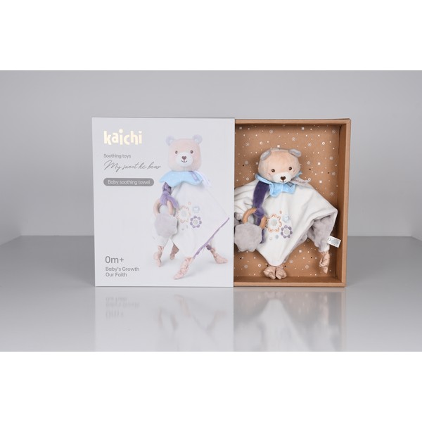 Продукт Chipolino - Бебешка мека играчка за гушкане Мече беж - 0 - BG Hlapeta