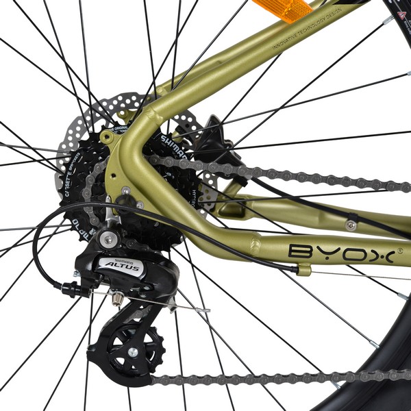 Продукт Byox Taran 1*8 alloy hdb - Велосипед със скорости 27.5 инча - 0 - BG Hlapeta