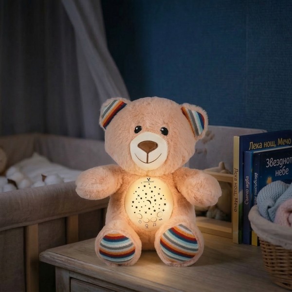 Продукт Cangaroo Lulo - Нощна лампа и прожектор с бял шум - 0 - BG Hlapeta