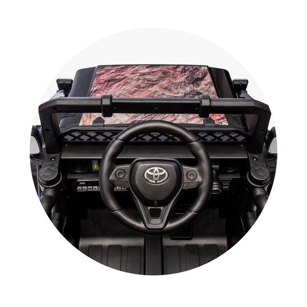 Продукт Акумулаторен джип Toyota FJ Cruiser 12V с меки гуми - 0 - BG Hlapeta