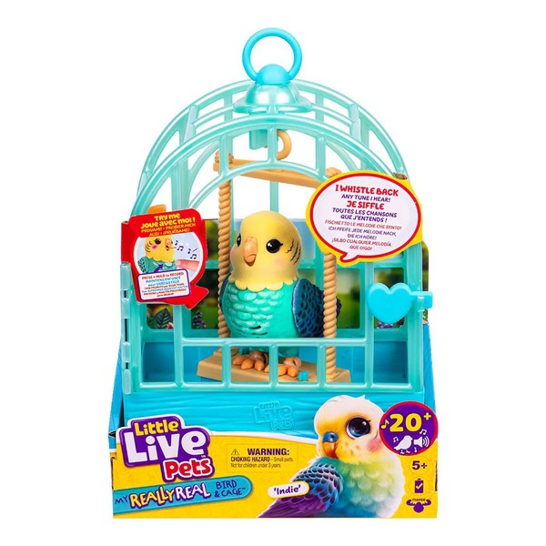 Продукт Little Live Pets Really Real Bird - Интерактивно Пиле в Клетка - 0 - BG Hlapeta