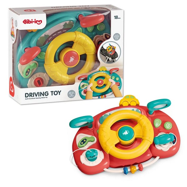 Продукт TEANTOYS Driving Toy - Интерактивен детски волан със светлини и звуци - 0 - BG Hlapeta