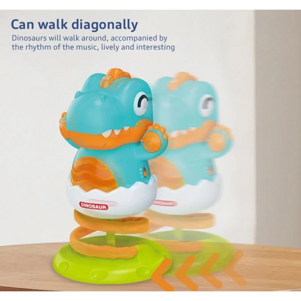 Продукт TEANTOYS Dance Dino - Интерактивен музикален,светещ и танцуващ динозавър  - 0 - BG Hlapeta