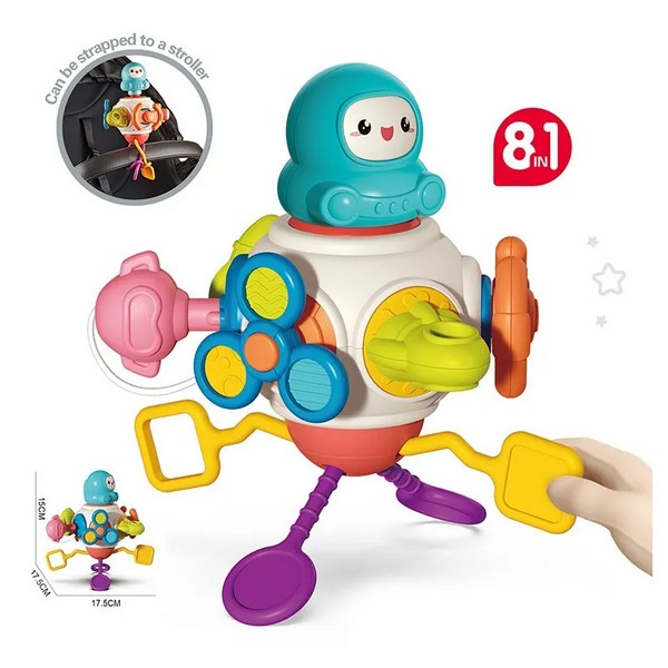 Продукт TEANTOYS - Интерактивна занимателна играчка 8 в 1 - 0 - BG Hlapeta