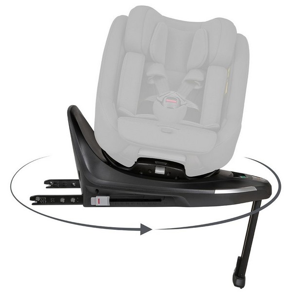 Продукт KikkaBoo Platinum - i-Class 360°, i-Size, IsoFix - База за столчета за кола - 0 - BG Hlapeta