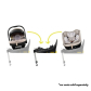 Продукт Cosatto ACORN 2 - Въртяща се Isofix база  - 5 - BG Hlapeta
