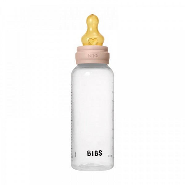 Продукт BIBS - Комплект с Бебешка Бутилка 270мл Среден Поток Каучук - 0 - BG Hlapeta