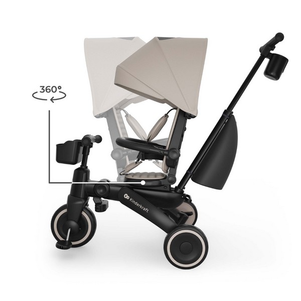 Продукт KinderKraft JAZZ 3 - Сгъваема триколка - 0 - BG Hlapeta