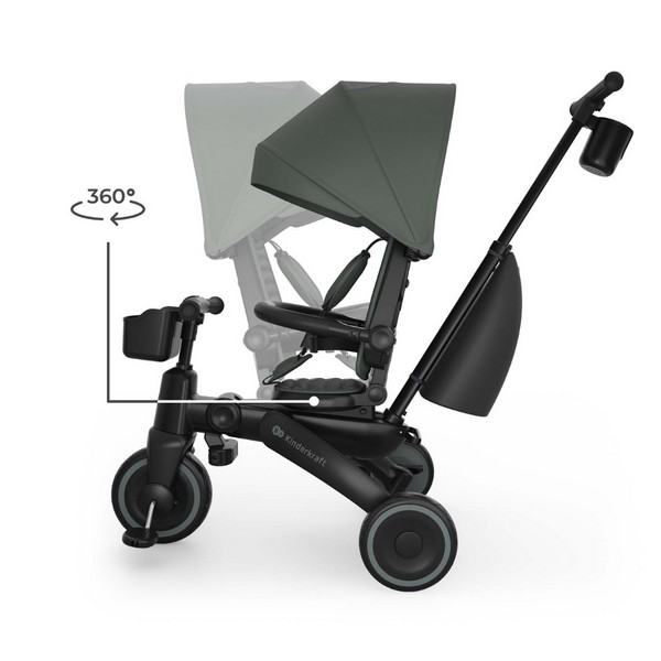 Продукт KinderKraft JAZZ 3 - Сгъваема триколка - 0 - BG Hlapeta