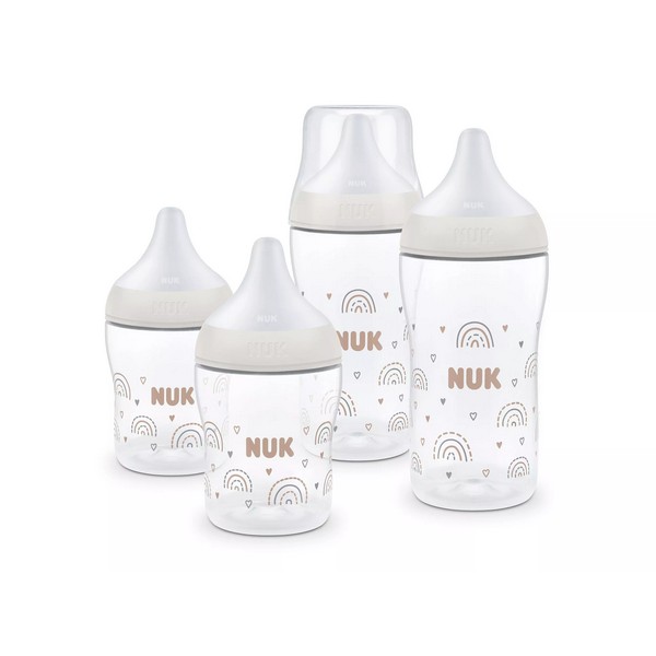 Продукт NUK Perfect Match - Сет шишета РР, 4 части - 2х150мл. + 2х260мл., - 0 - BG Hlapeta