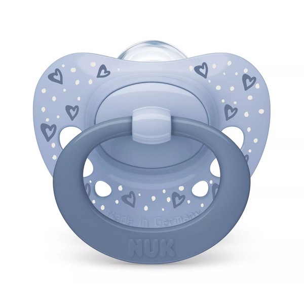 Продукт NUK First Choice Day and Night - Биберон залъгалка, силикон, 6-18 мес., 2 бр. - 0 - BG Hlapeta