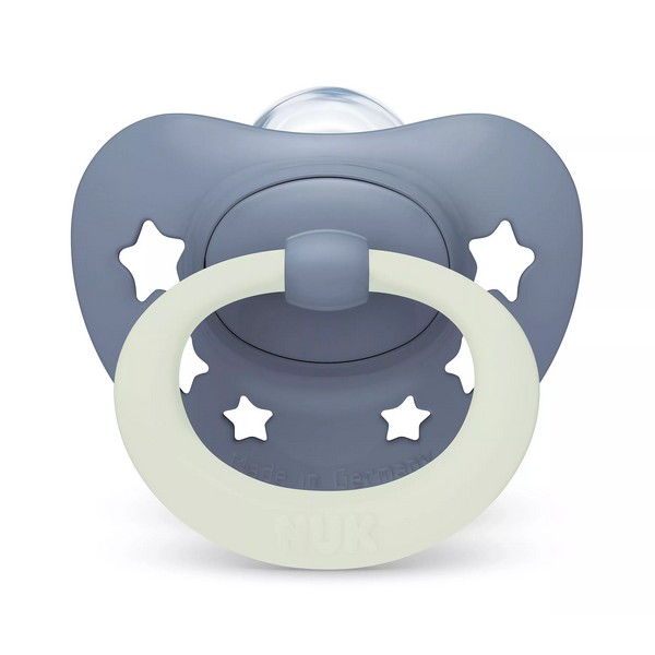 Продукт NUK First Choice Day and Night - Биберон залъгалка, силикон, 0-6 мес., 2 бр. - 0 - BG Hlapeta