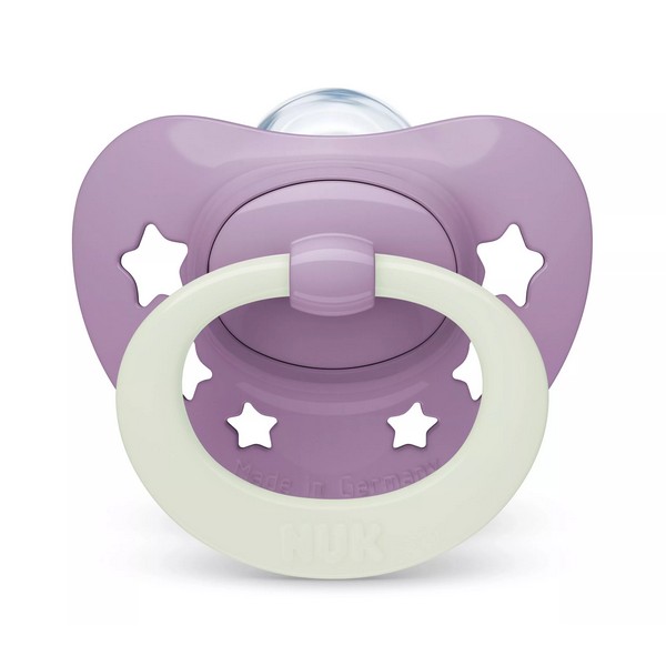 Продукт NUK First Choice Day and Night - Биберон залъгалка, силикон, 0-6 мес., 2 бр. - 0 - BG Hlapeta