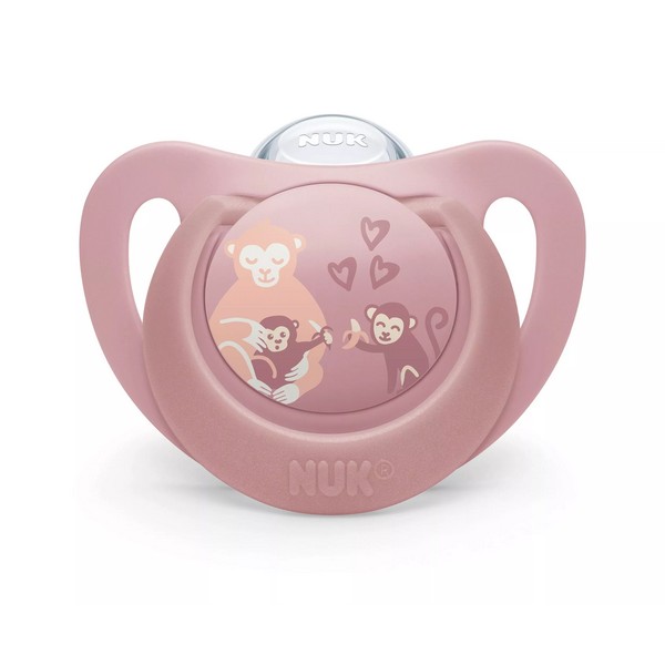 Продукт NUK First Choice - Биберон залъгалка, силикон, 18+ мес., 2 бр. - 0 - BG Hlapeta