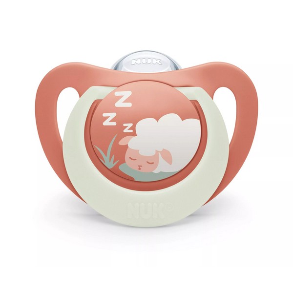 Продукт NUK First Choice Night - Биберон залъгалка, силикон, 0-6 мес., 2 бр. - 0 - BG Hlapeta