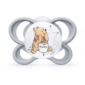 NUK Perfect Match AIR - биберон - залъгалка, силикон 0-6 мес. 1бр.Мечо Пух